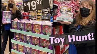 Toy Hunt! Fidgie Friends & Rainbow High at Walmart + LOL Surprise Day!