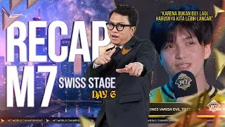 SATU LANGKAH LAGI BUAT ONIC MENUJU KNOCKOUT STAGE! - RECAP SWISS STAGE M7 DAY 6 #MLBBIDCreator