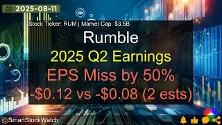 Rumble (RUM|$3.5B) - 2025 Q2 Earnings Analysis