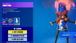 NitroJerry Skin Bundle Review Fortnite Item Shop (Short Fuse)