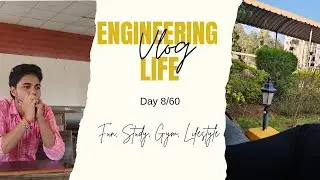 Engineering Life Reality | Day 8 | BTech Student Daily Vlog | Gym,Study,Fun|