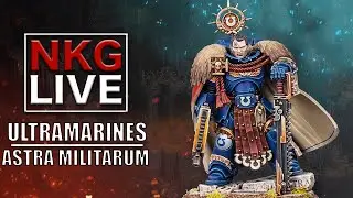 *New Titus* Blade of Ultramar VS Grizzled Company - Warhammer 40K Battle Report | NKG Live