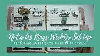 Notiq  A5 Rings Weekly Set Up