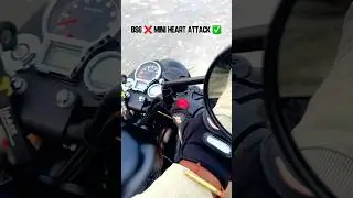 BS6❌Mini Heart Attack ✅ Royal Enfield classic 350 stealth black #royalenfield #classic350