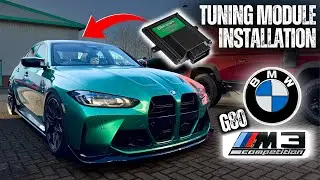 BMW G80 M3 S58 Chip Tuning Box Installation