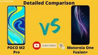 Poco m2 pro vs motorola one fusion+