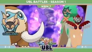 UBL Season 1, Week 7 Battle | Indianapolis Cobalions (3-3) vs. Bullet Punch Club (5-1) | @trxo_