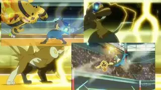 Lucario Vs Electivire , Rotom - Fan and Luxray English Dub
