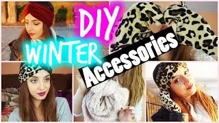 DIY Winter ACCESSORIES/ Holiday GIFTS | Tumblr Inspired