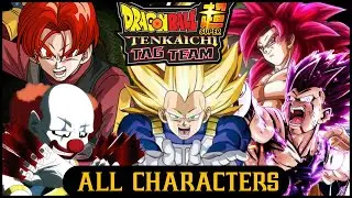 Todos los personajes de la Nueva ISO BUDOKAI TENKAICHI 4 DBZ TTT MOD PPSSPP ISO For Android