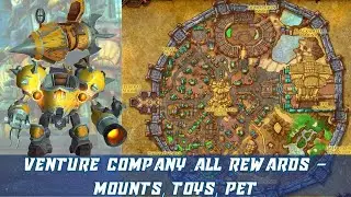 Venture Company All Rewards - Mounts, Toys, Pet | Ochre Delivery Rocket | Venture Co-ordinator