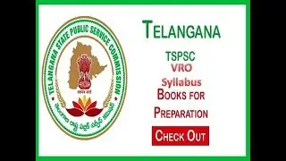 TSPSC BEST BOOKS FOR VRO EXAM
