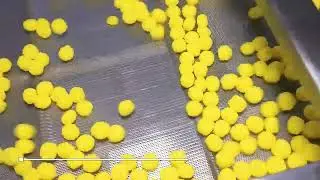 corn puff ball processing line