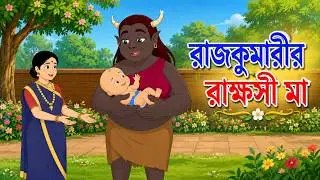রাজকুমারীর রাক্ষসী মা | Bengali Fairy Tales Cartoon | Rupkothar Bangla Golpo | Thakumar Jhuli