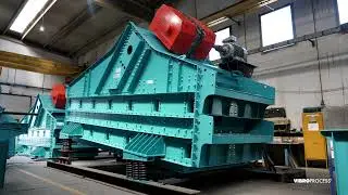 Vibroprocess Oxide Pellet & DRI Linear Motion Vibrating Screens