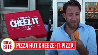 Dave Portnoy Reviews The Pizza Hut Cheez-It Pizza