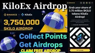 Binance Web3 New KiloEx Airdrop | Grab 3.75 Million $Kilo Token | Binance Web3 Airdrop