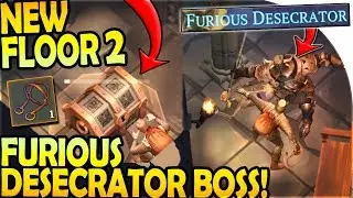 NEW FLOOR 2 FORSAKEN DUNGEON (FURIOUS DESCECRATOR BOSS) - Grim Soul Dark Fantasy Survival Update 1.3