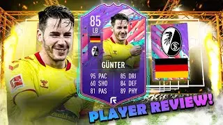 UNREAL CB! 🔥💨 85 FUT BIRTHDAY GUNTER PLAYER REVIEW! (85 GUNTER) - FIFA 21