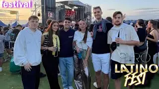 EL PRIMER FESTIVAL DE MI VIDA🪩 - Puro Latino 2024