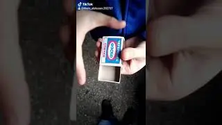 Фокус со спичечным коробком