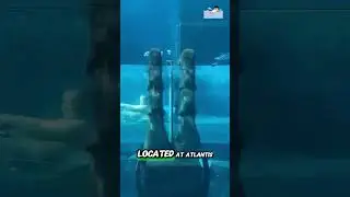 Самый безумный аквапарк в мире #aquaventurewaterpark #short #uniquefacts