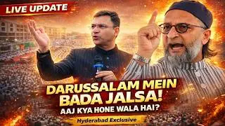 LIVE from Darussalam, Hyderabad &mdash; preparations for Darussalam Day are in full swing