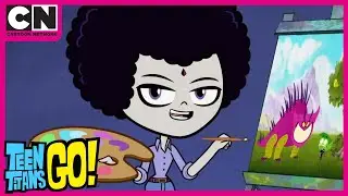 Teen Titans Go! | Raven Becomes a Painting Teacher | Cartoon Network UK 🇬🇧