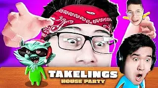 Убиваю Своих ДРУЗЕЙ ТАРАКАНОВ в TAKELINGS HOUSE PARTY VR / ВР