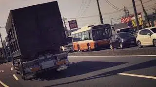 待ち伏せ隊!! トラックとのリズムスラッパ🎶集