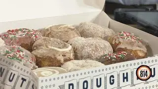 Parlor Doughnuts Altoona's new Holiday menu items + Grand Opening of new location on Saturday, 11/29