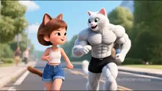 They Laugh At Skinny Cat and Fat Cat Love-Heartwarming Love Story #aiart  #cutecat #romance #cute