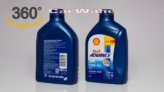 Shell ADVANCE 4T AX7 10W-40 API SN, JASO MA2 Motorcycle Oil | 800mL || carwahe