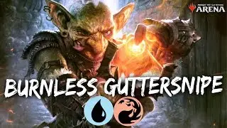 Burnless Guttersnipe [MTG Arena] | Izzet Niv-Mizzet Double Spark Deck in WAR Standard