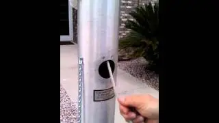 Flagpole v cleat