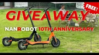 NANROBOT BRAND DAY 2025 GIVEAWAY - Win a FREE Electric Scooter! 🔥