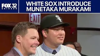 White Sox introduce Japanese star Munetaka Murakami after blockbuster signing