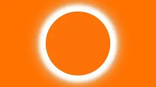 Ring Light with Orange Background ♫ Chill Music  - 1 HOUR - Golden Hour Lightning