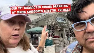 Our first breakfast at Magic Kingdom's Crystal Palace! | Winnie the Pooh and friends character meal