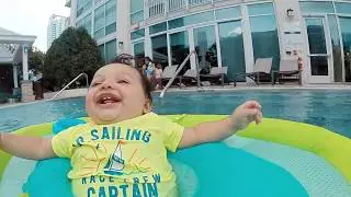 RJ goes Swimming