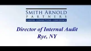 (CLOSED) Director of Internal Audit | Smith Arnold Partners