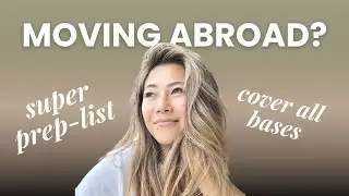 🧳 Moving Abroad? Stress Less with This Checklist  [free Notion template]