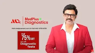 MedPlus Diagnostics Ad Video with Venkatesh Daggubati - 75% Discount on All Diagnostic Tests