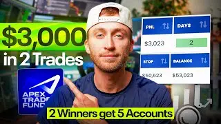 Как быстро получить финансирование Apex Trader (я сделал это за 2 сделки)