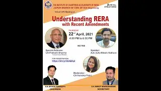 Understanding RERA with Recent Amendments By Adv (CA) Mitesh Rathore