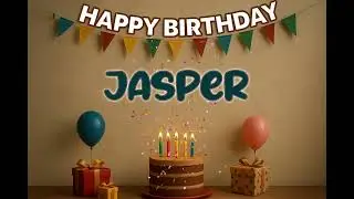 Jasper&rsquo;s Happy Birthday Song 🎈 | Custom Track by XBirthdays for Kids & Adults