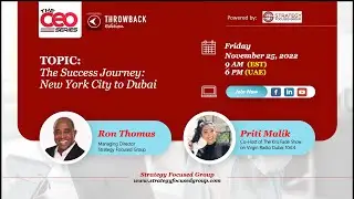 The CEO Series with Priti Malik
