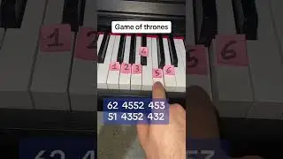 Game of Thrones | Piano Tutorial #pianolession #pianolessons #pianotuning #pianolessonsonline #music