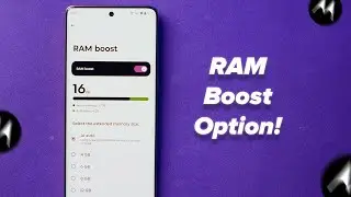 How to Enable the RAM Boost feature in Motorola Mobile?