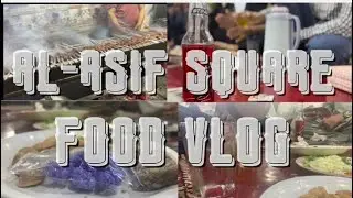 Food Vlog At Al~asif square || Sohrab Goth || HFA Vlogs